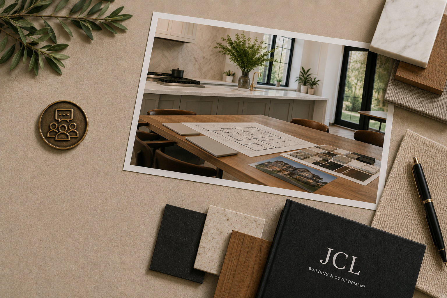 Architectural consultation and planning materials