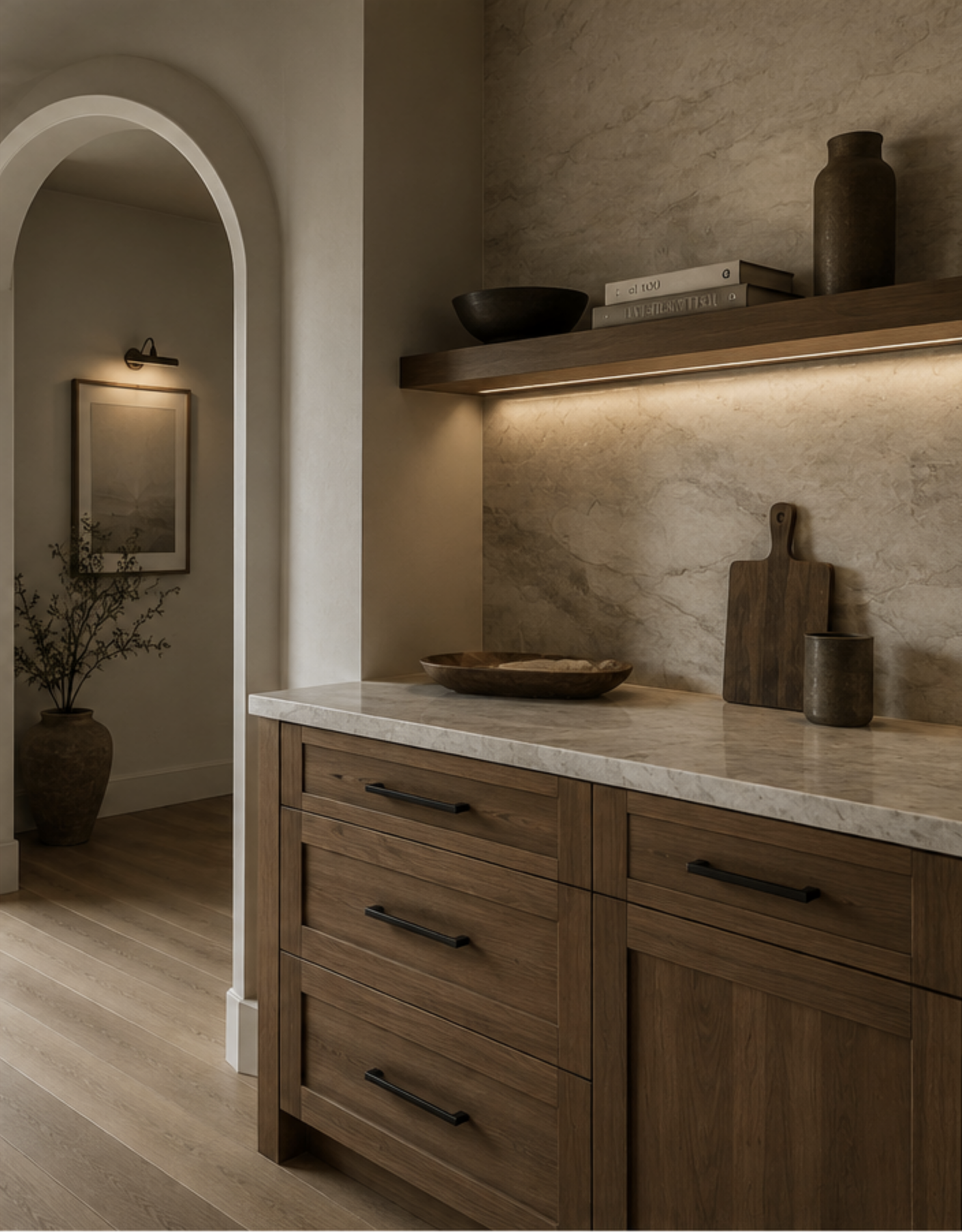 High-end residential interior craftsmanship by JCL Remodeling